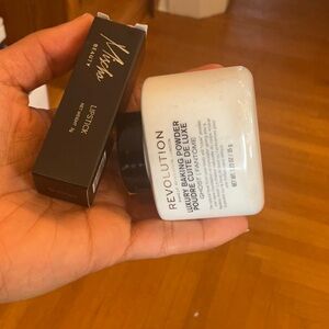 Revolution Powder And Mischa Lipstick